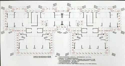 悬挑梁平面布置图